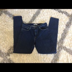 Levi Strauss 721 Hi-Rise Skinny Jeans